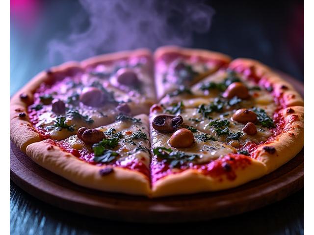 マッシュルームとトリュフオイルのスペシャルティピザ「1-UP」