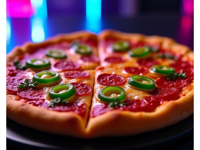 スパイシーペパロニとハラペーニョのピザ「ザ・ファイナルボス」